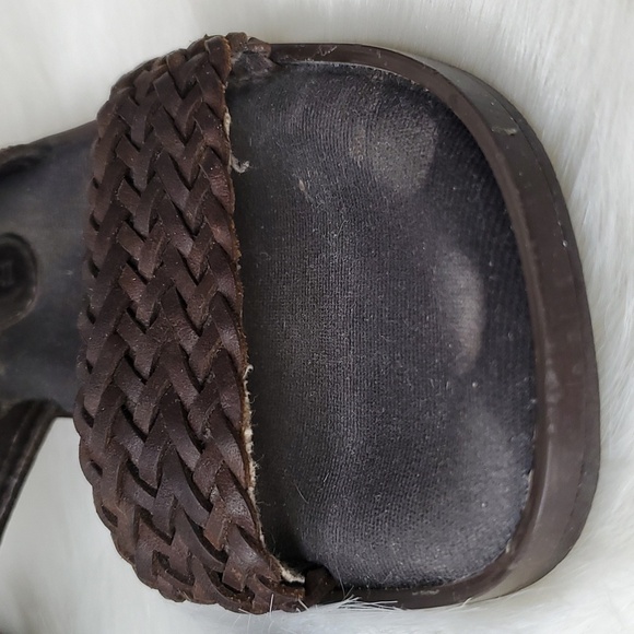 Enzo Angiolini Weaved Leather Strap Sandal - Picture 5 of 15